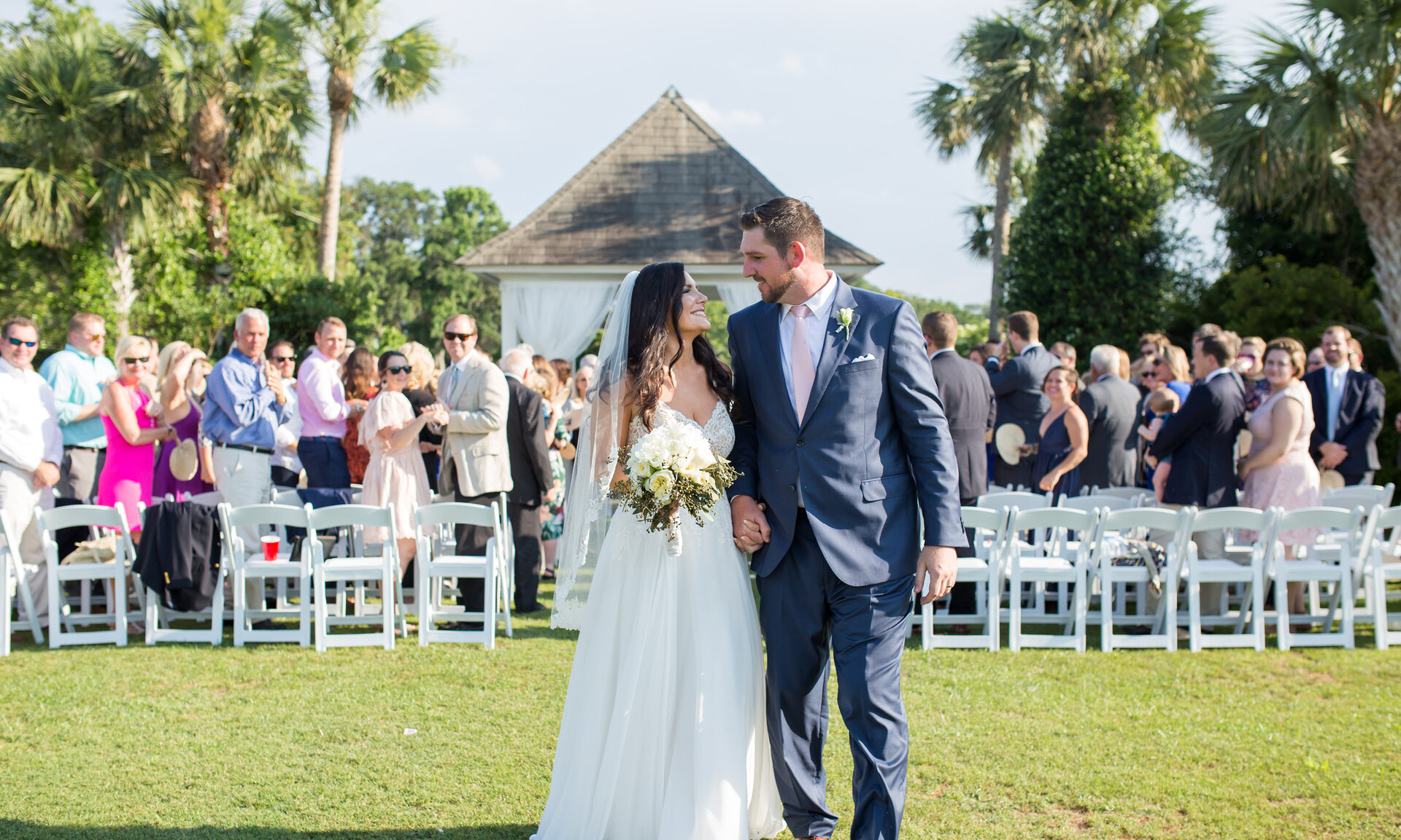 Couple getting married